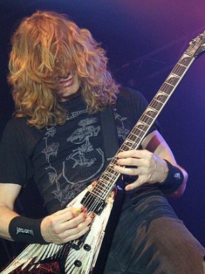 Dave Mustaine na koncertě ve Zlíně, 2008